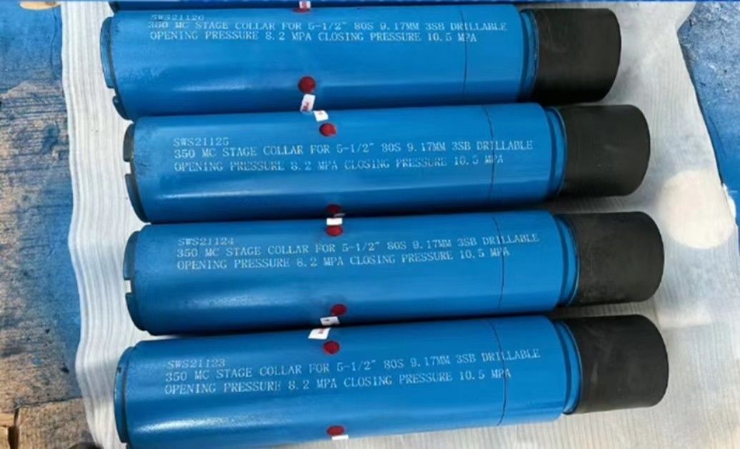 Tiêu chuẩn API ISO 7 L80 BTC Thread Hydraulic Stage Collar cho dầu hoặc xăng giếng xi măng