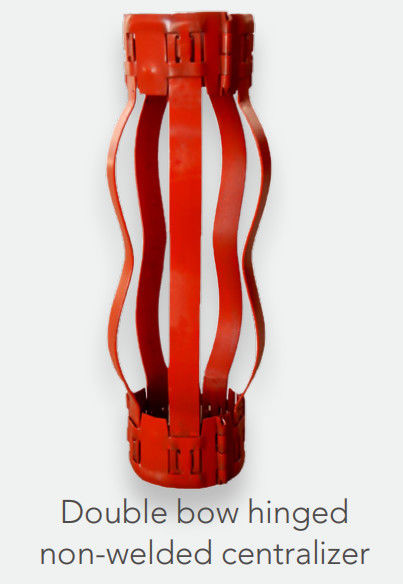 Không hàn Double Bow Casing Spring Centralizer cho 114mm Casing Spec Vertical Wellbore
