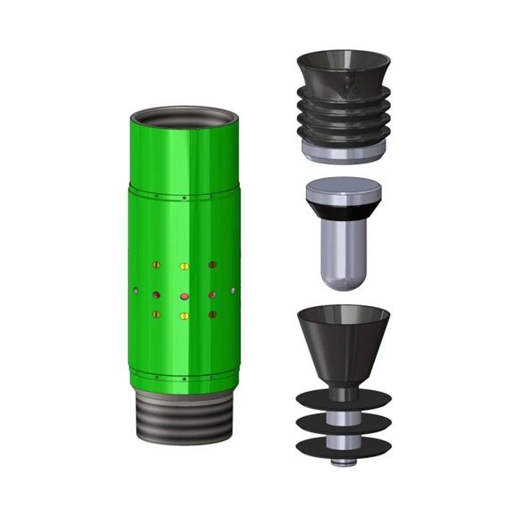 Xanh bạc áp suất đóng gói vòng cổ giai đoạn cho áp dụng nhiệt độ cực kỳ