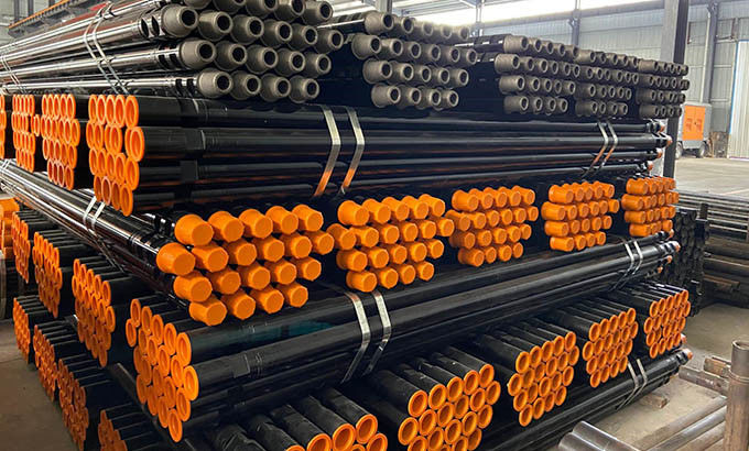 3-1/2' ống khoan 8.81lb/ft 6.45 Độ dày tường ống dầu NC38